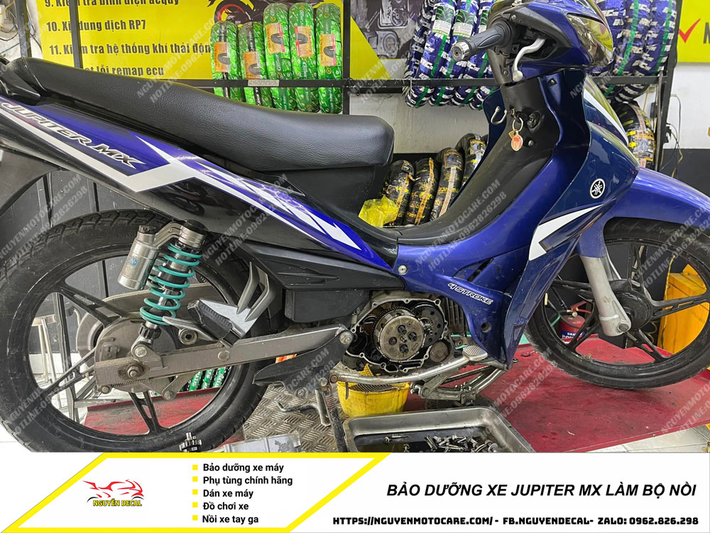 Bảo dưỡng xe Jupiter MX