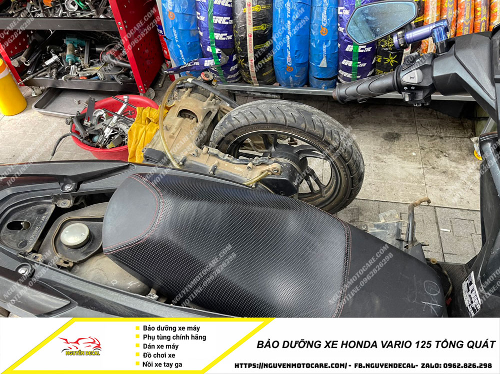 Bảo dưỡng xe honda Vario