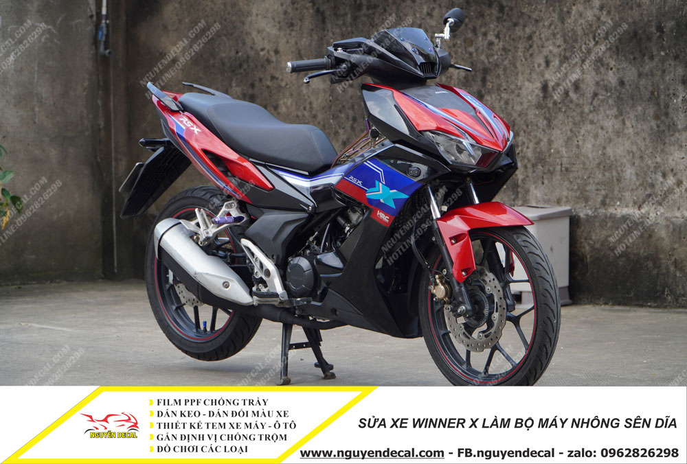 Sửa xe Winner X làm bộ máy