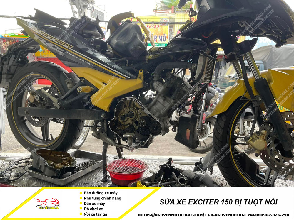 Sửa xe máy Honda Exciter 150