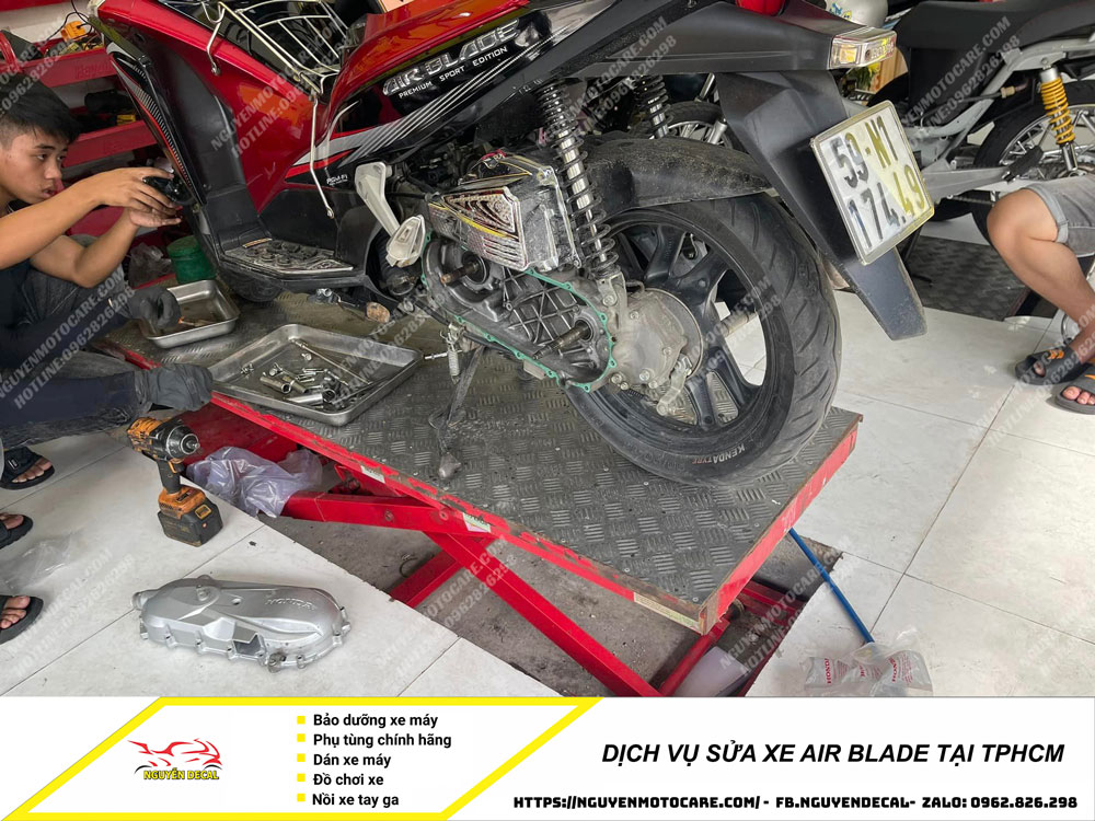 Dịch vụ sửa xe Air Blade chuyên nghiệp