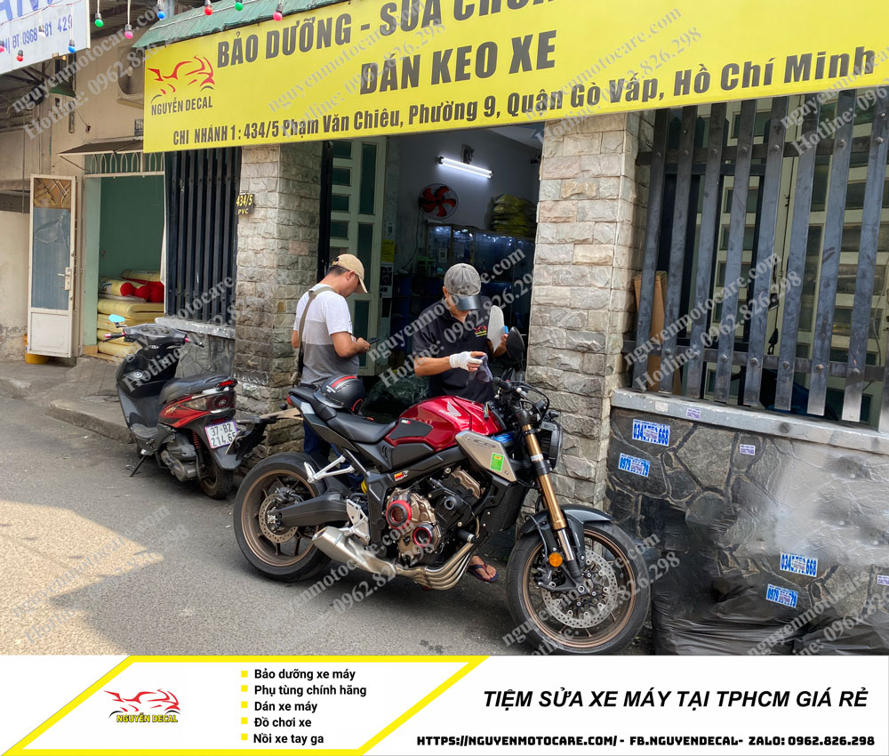Tiệm sửa xe máy uy tín - Gò Vấp
