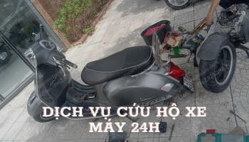 Dịch vụ cứu hộ xe máy 24h - Sửa xe máy lưu động