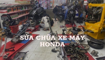 Sửa chữa xe máy honda, dịch vụ sửa xe chuyên nghiệp tại TPHCM