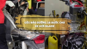 Gói bảo dưỡng 18 bước cho xe Air Blade