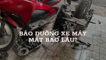 Dịch vụ bảo dưỡng xe máy mất bao lâu?