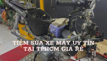 Tiệm sửa xe máy chuyên nghiệp tại TPHCM giá rẻ