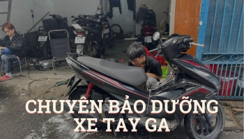 Chuyên bảo dưỡng xe tay ga định kì tại Tp HCM