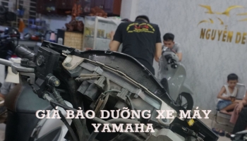 Giá bảo dưỡng xe máy Yamaha tốt nhất tại Tp HCM