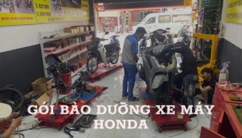 Gói bảo dưỡng xe máy Honda gồm những gì?