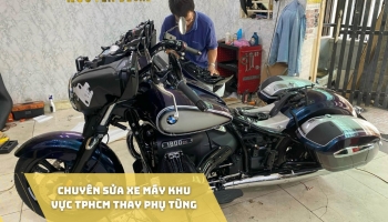 Chuyên sửa xe máy tại TpHCM thay phụ tùng chính hãng