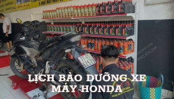 Lịch bảo dưỡng xe máy Honda định kì