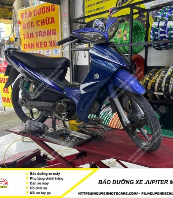 Bảo dưỡng xe Jupiter MX làm bộ nồi 