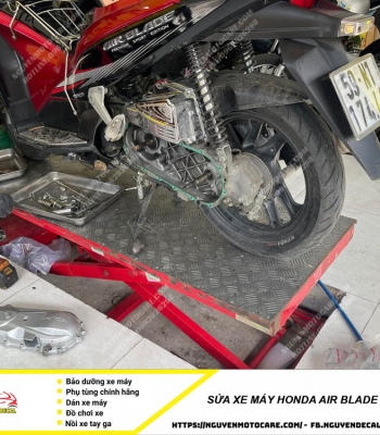 Sửa xe máy Honda Air Blade 125 bị rung nồi