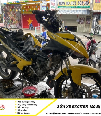 Sửa xe máy Honda Exciter 150 bị tuột nồi